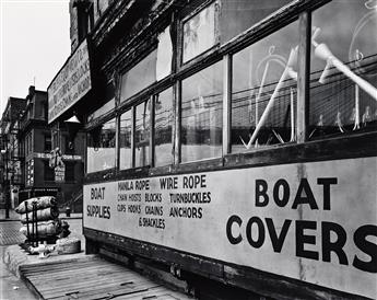 BERENICE ABBOTT (1898-1991) Fourth Avenue, no. 154, Brooklyn * Poultry Shop, Lower East Side * Rope Store: Peerless Equipment Co., 189